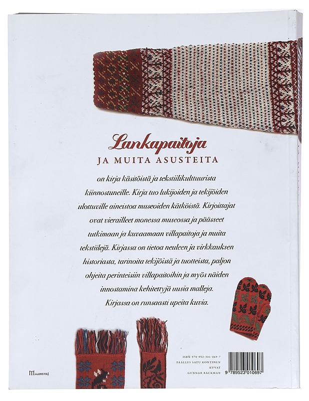 Lankapaitoja ja muita asusteita - Luutonen, Marketta - Käsityökirjat - 10105407766 - 1