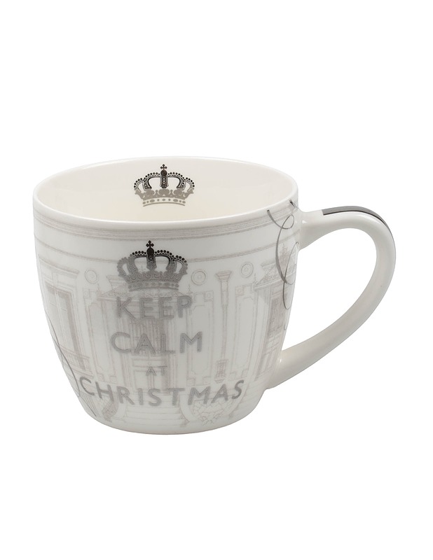 DESIGNER COLLECTION Keep Calm At Christmas muki lahjapakkauksessa - Joulutuotteet - 10105407782 - 1