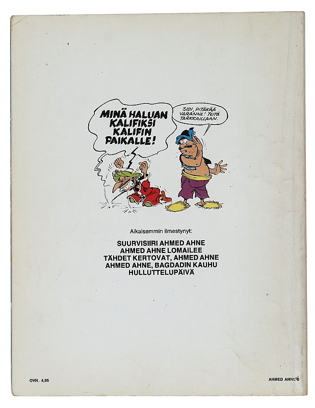 Ahmed Ahne, Parantava Porkkana - Tabary, Cosginny - Sarjakuvat - 10105407786 - 1