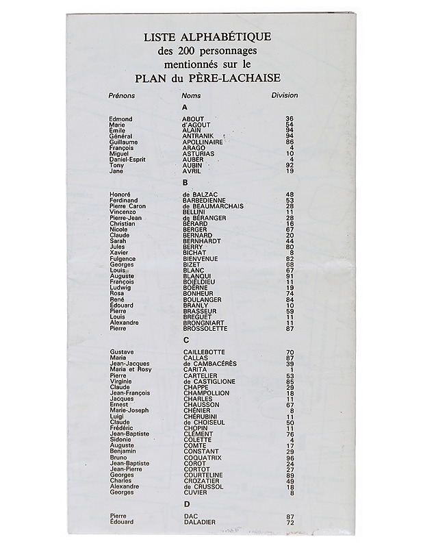 Le père lachaise - Vincent de Langlade - Tietokirjat ja oppaat - 10105407800 - 1