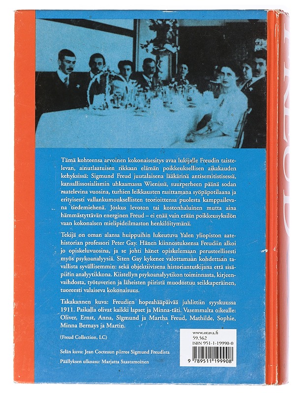 Freud - Gay, Peter - Elämäkerrat ja muistelmat - 10105407831 - 1