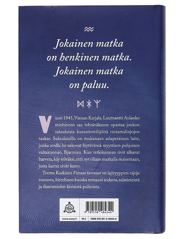 Vieraat kunnaat - Teemu Kaskinen - Romaanit ja novellit - 10105407832 - 1
