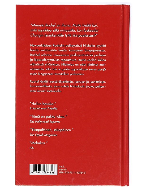 Ökyrikkaat aasialaiset - Kwan, Kevin - Romaanit ja novellit - 10105407845 - 1