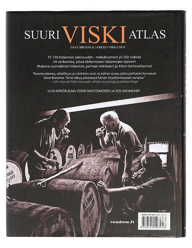 Suuri viskiatlas - Broom, Dave - Ruokakirjat - 10105407849 - 1