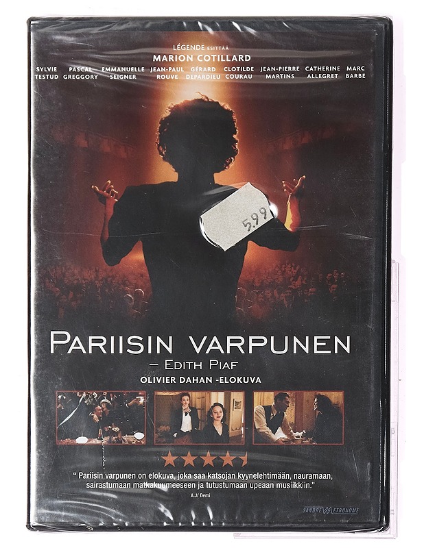 Pariisin Varpunen - DVD - DVD-elokuvat - 10105407853 - 0