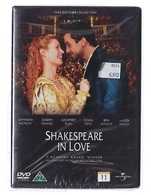 Shakespeare In Love - DVD - DVD-elokuvat - 10105407860 - 0