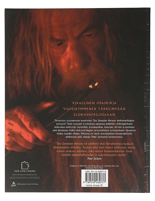 Taru sormusten herrasta : elokuva ja sen synty - Sibley, Brian - Fantasia- ja scifi - 10105407856 - 1