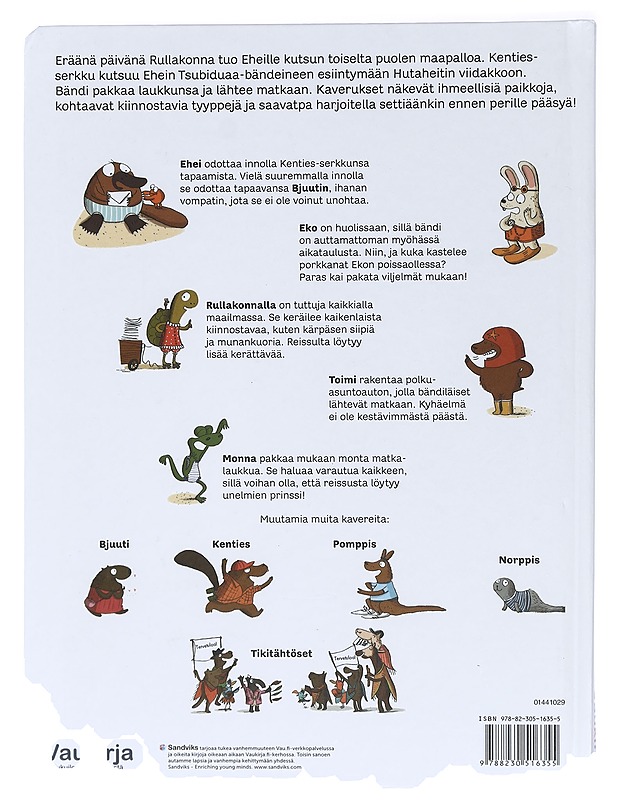 Ehein ja kavereiden ihmeellinen matka - Le Huche, Magali - Lastenkirjat - 10105407858 - 1