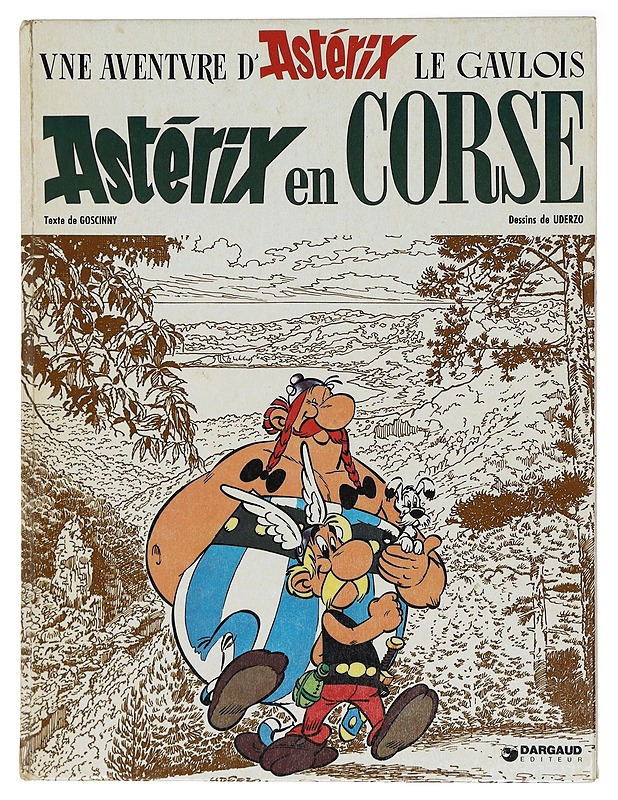 Une Aventure d'Asterix Le Galois, Asterix en Corse - Uderso, Goscinny - Sarjakuvat - 10105407861 - 0