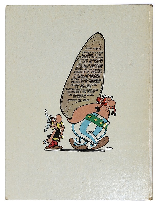 Une Aventure d'Asterix Le Galois, Asterix en Corse - Uderso, Goscinny - Sarjakuvat - 10105407861 - 1