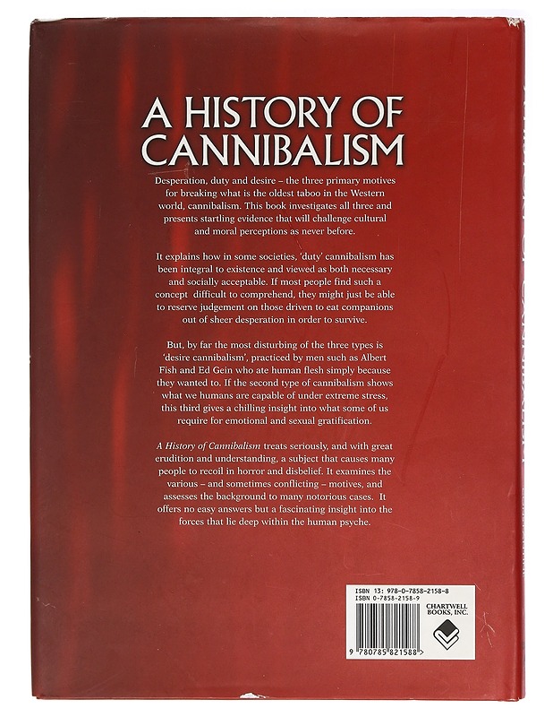 A History of Cannibalism - Nathan Constantine - Historiakirjat - 10105407877 - 1