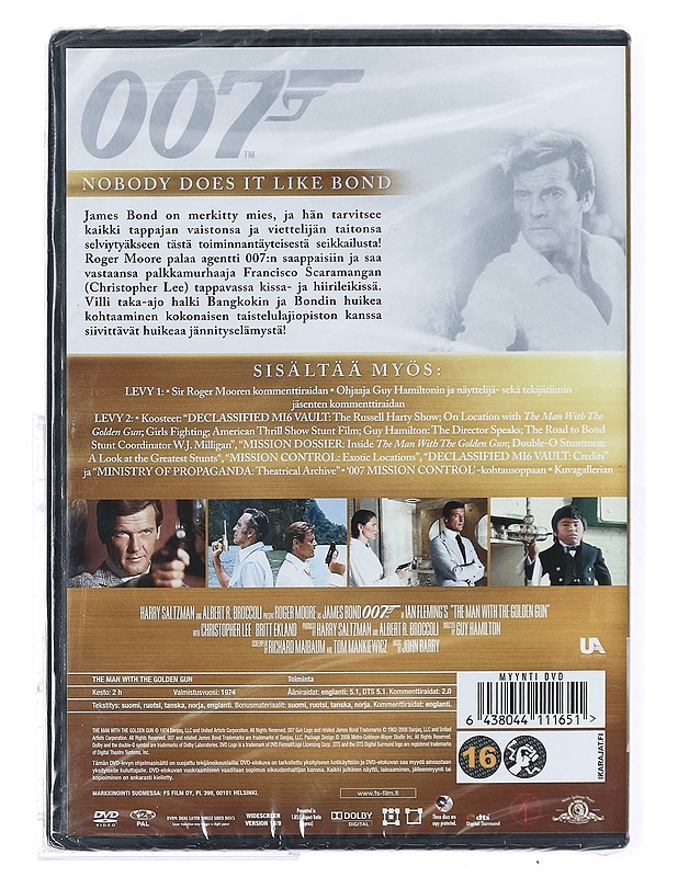 007 ja kultainen ase - DVD - DVD-elokuvat - 10105407920 - 1
