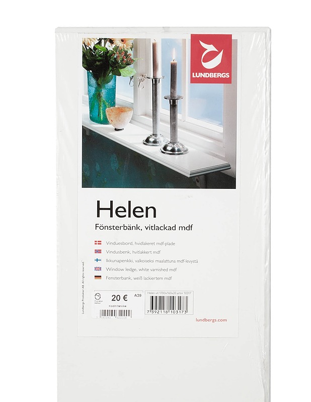 LUNDBERGS Helen ikkunapenkki - Rakennustarvikkeet - 10105407938 - 1