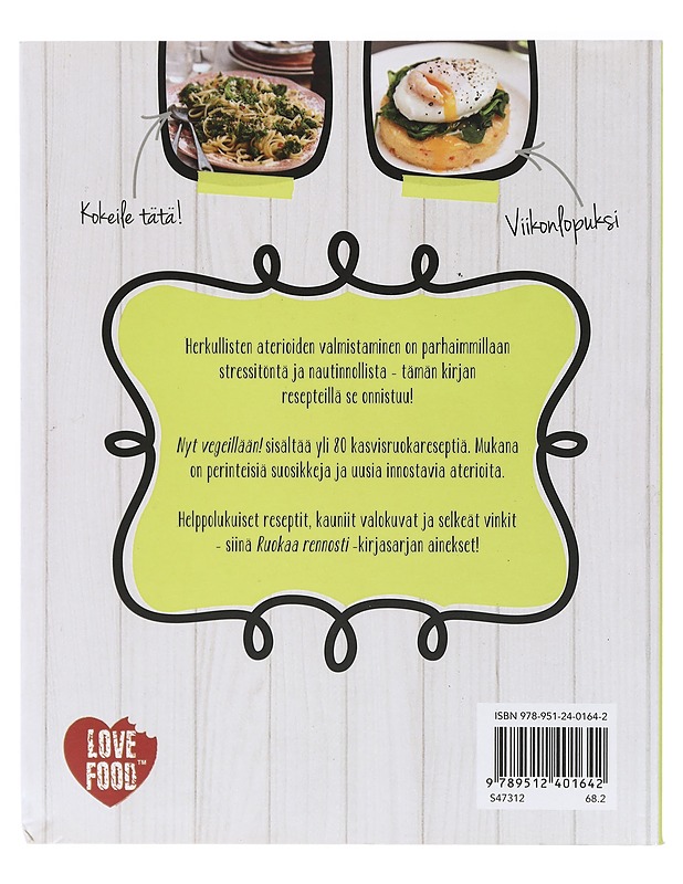 Nyt vegeillään! - Wills, Judith - Ruokakirjat - 10105407947 - 1