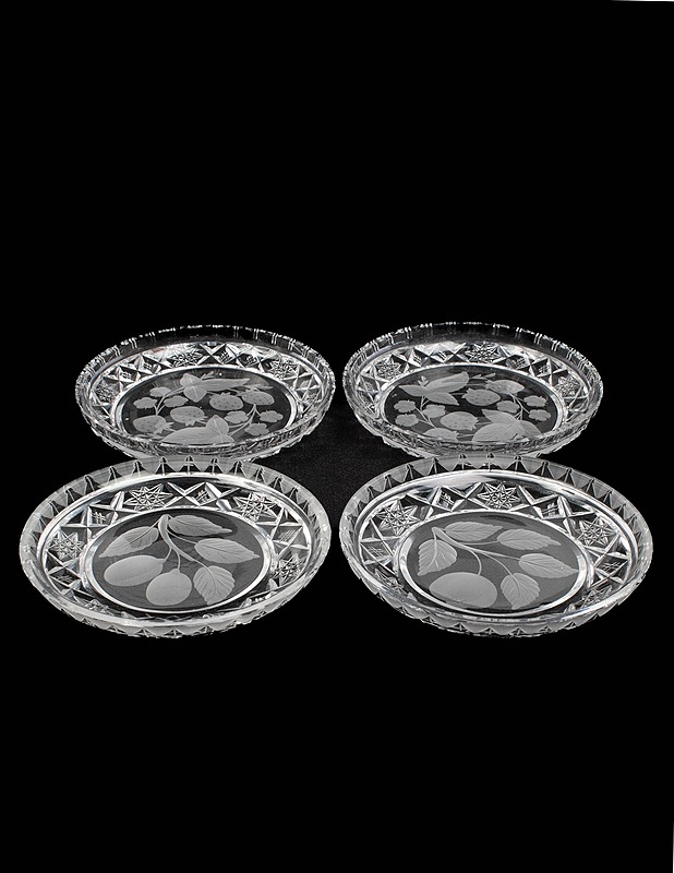 Kristallilautanen, 4 kpl - Lautaset ja kulhot - 10105407985 - 0