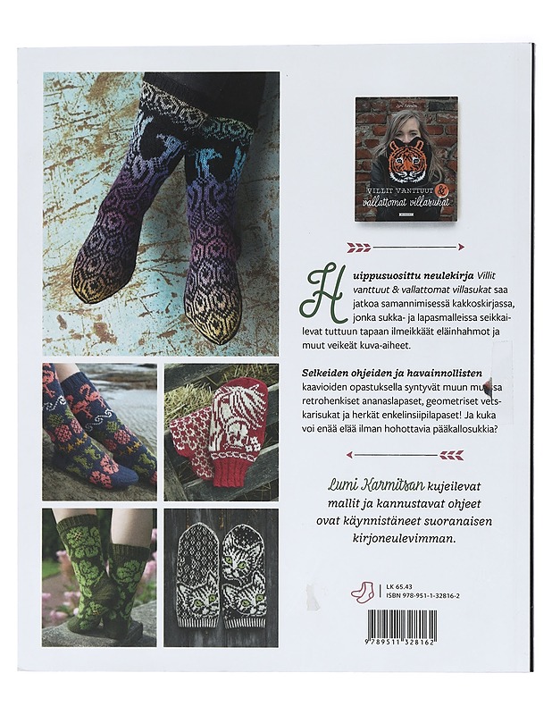 Villit vanttuut & vallattomat villasukat. 2 - Karmitsa, Lumi - Tietokirjat ja oppaat - 10105407987 - 1