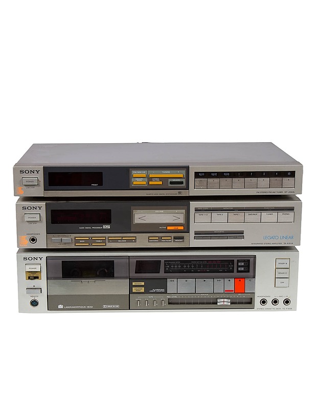 SONY ST-J44, TA-AX44, TC-FX66 stereolaitteisto - Viihde-elektroniikka - 10105408036 - 0