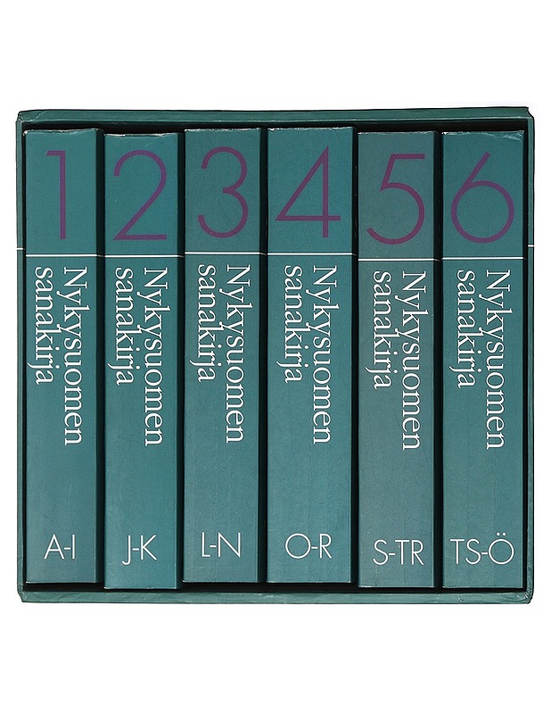 Nykysuomen sanakirja Osa 1-6 - Matkaoppaat ja sanakirjat - 10105408067 - 1