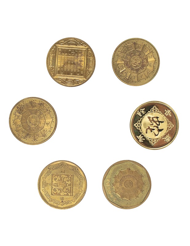 Kiinalaiset horoskooppikolikot, 6 kpl - Koriste-esineet - 10105408086 - 3