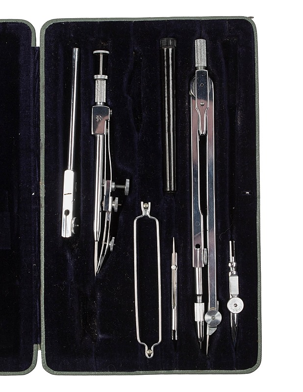 E.O. RICHTER & CO Piirustusvälinesarja, II laatu - Koriste-esineet - 10105408098 - 1