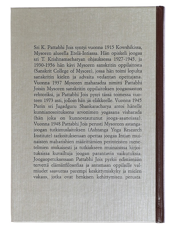 Yoga mala : yogasana visharada vedanta vidvan - Pattabhi Jois, K. - Tietokirjat ja oppaat - 10105408106 - 1