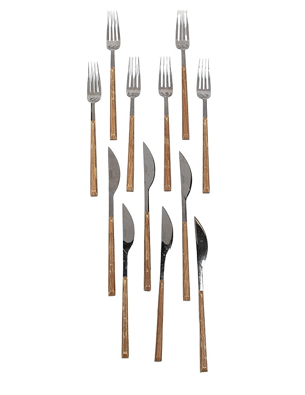 ZARA Home veitsi ja haarukka, 6 paria - Aterimet - 10105408128 - 0