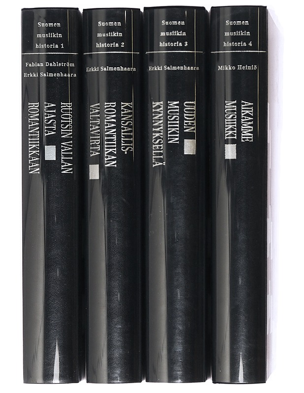 Suomen musiikin historia 1-4 - Salmenhaara, Erkki - Historiakirjat - 10105408159 - 1