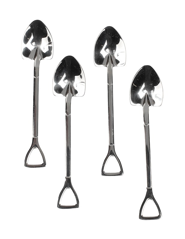 Lapion muotoiset lusikat, 4 kpl - Aterimet - 10105408146 - 0