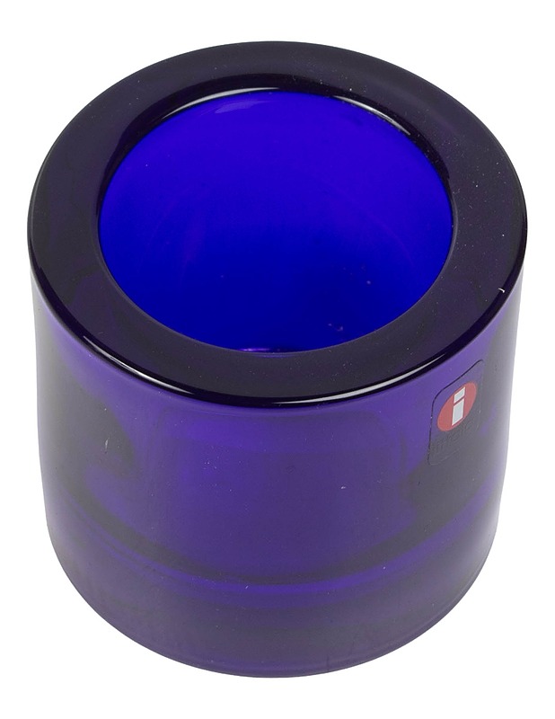 IITTALA Kivi kynttilälyhty, koboltinsininen - Designsuosikit - 10105408174 - 0