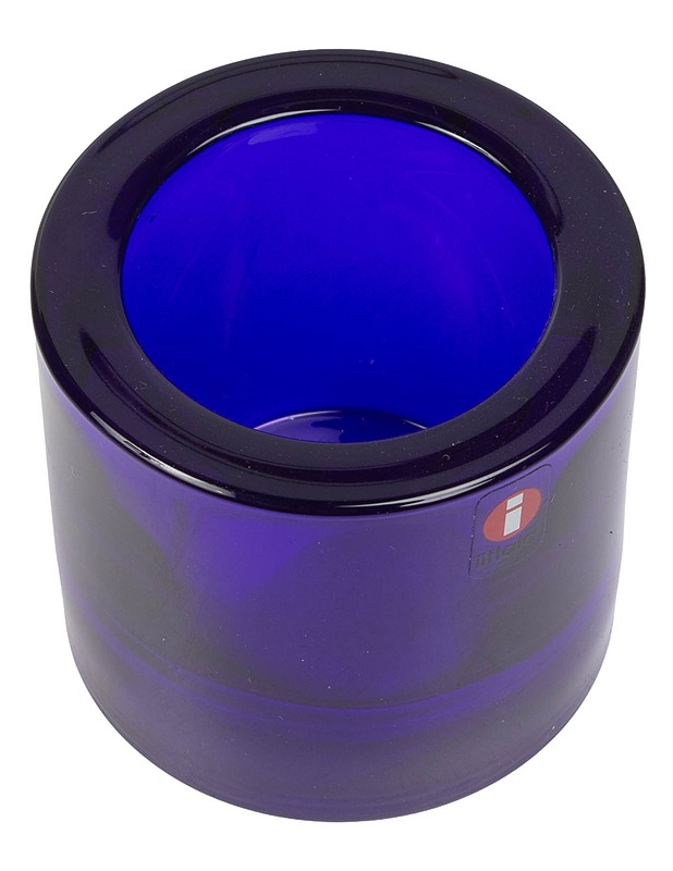 IITTALA Kivi kynttilälyhty, koboltinsininen - Designsuosikit - 10105408175 - 0