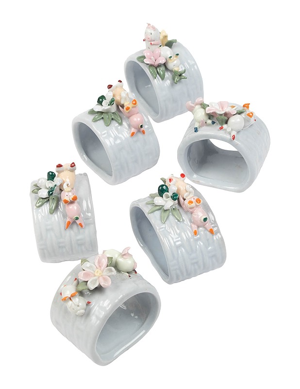 Lautasliinarenkaat, 6 kpl - Muut astiat - 10105408190 - 0