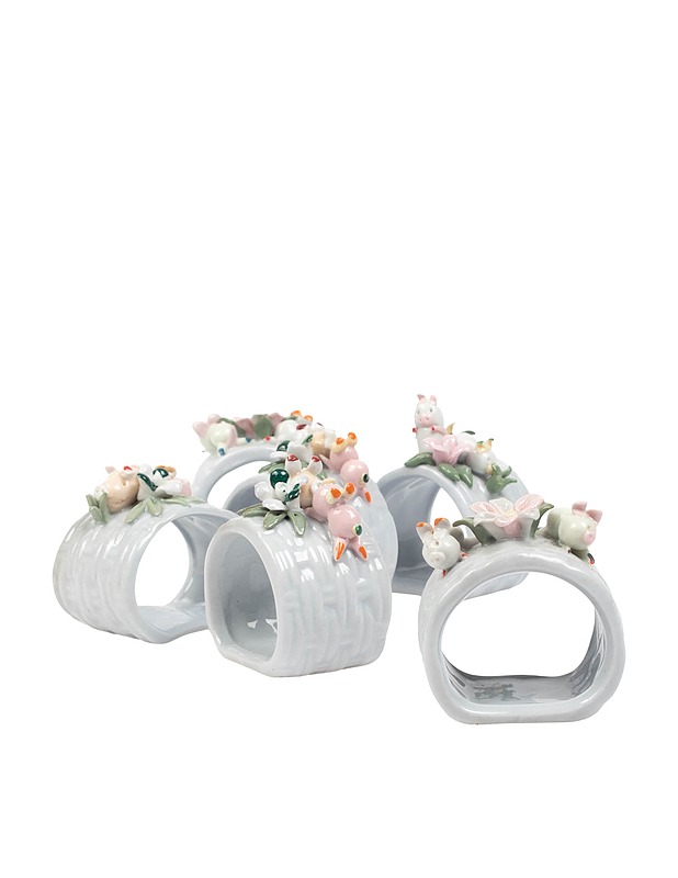 Lautasliinarenkaat, 6 kpl - Muut astiat - 10105408190 - 1