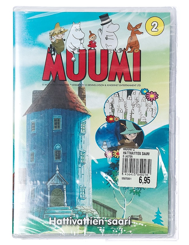 Muumi 2: Hattivattien Saari (MTV Dubbaus) - DVD - DVD-elokuvat - 10105408200 - 0