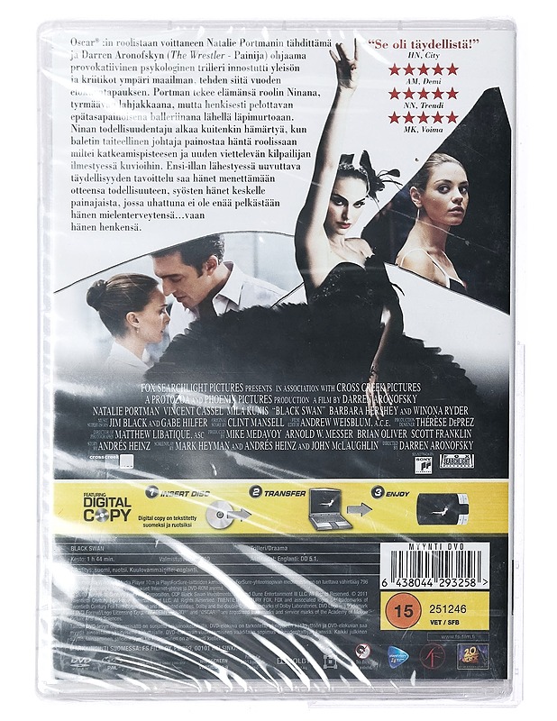 Black Swan - DVD - DVD-elokuvat - 10105408216 - 1