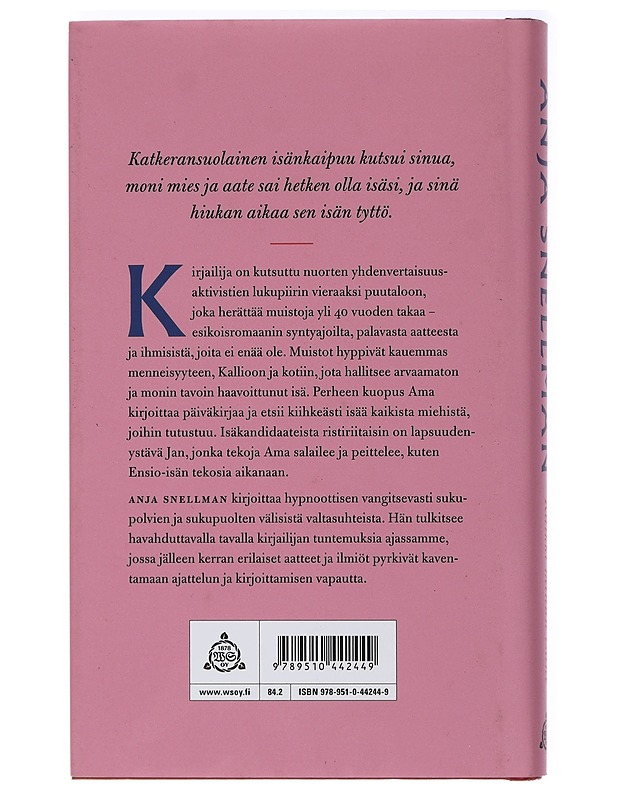 Kaikki minun isäni : romaani - Anja Snellman - Romaanit ja novellit - 10105408238 - 1