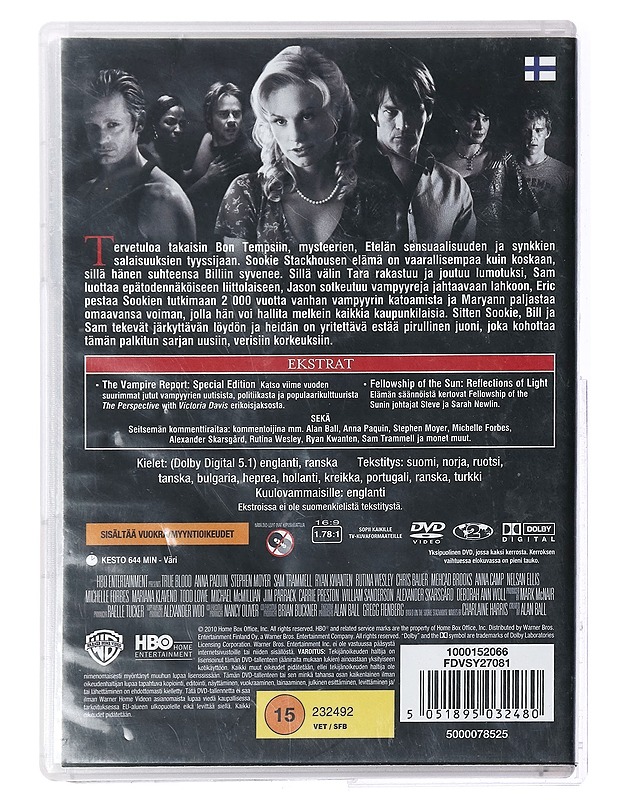 True Blood: 2. Tuotantokausi - DVD - DVD-elokuvat - 10105408240 - 1
