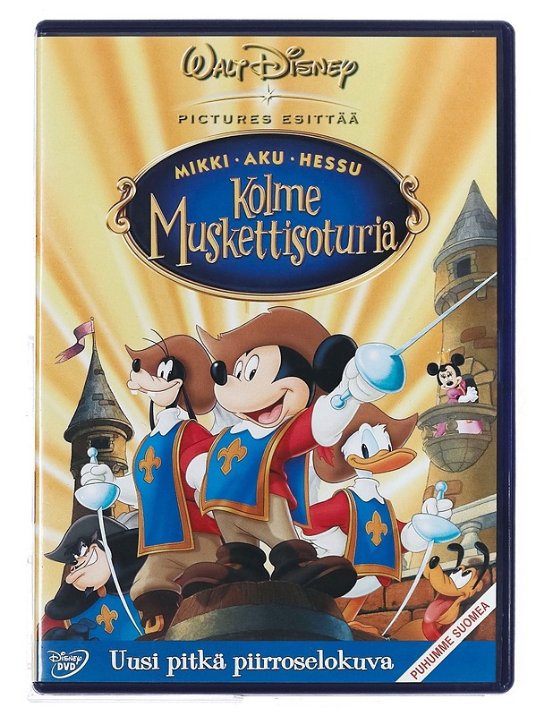 Mikki Aku Hessu: Kolme Muskettisoturia - DVD - DVD-elokuvat - 10105408250 - 0