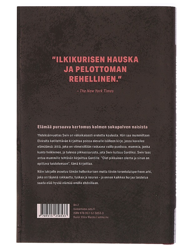 Pidä puolesi, Swiv - Toews, Miriam - Kirja lahjaksi - 10105408272 - 1