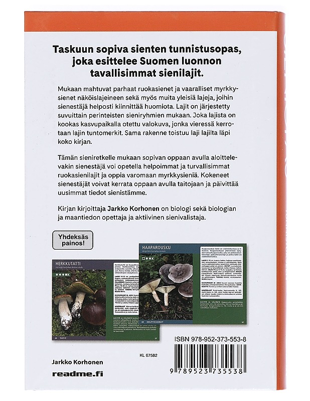 Sieniopas : taskukirja sienten tunnistukseen - Korhonen, Jarkko - Tietokirjat ja oppaat - 10105408290 - 1
