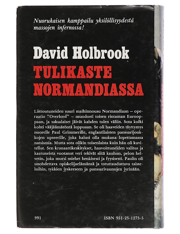 Tulikaste Normandiassa - Holbrook, David - Jännitys ja dekkarit - 10105408304 - 1
