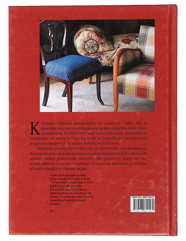 Korjaa ja verhoile omat huonekalusi - Gunnars, Anita - Tietokirjat ja oppaat - 10105408303 - 1