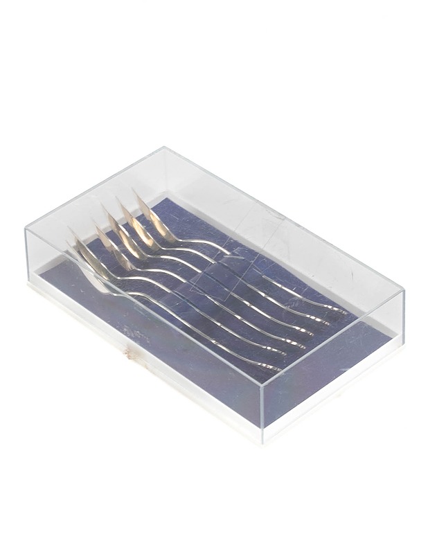 KULTAKESKUS Chippendale kahvilusikat, 6 kpl - Aterimet - 10105408316 - 0