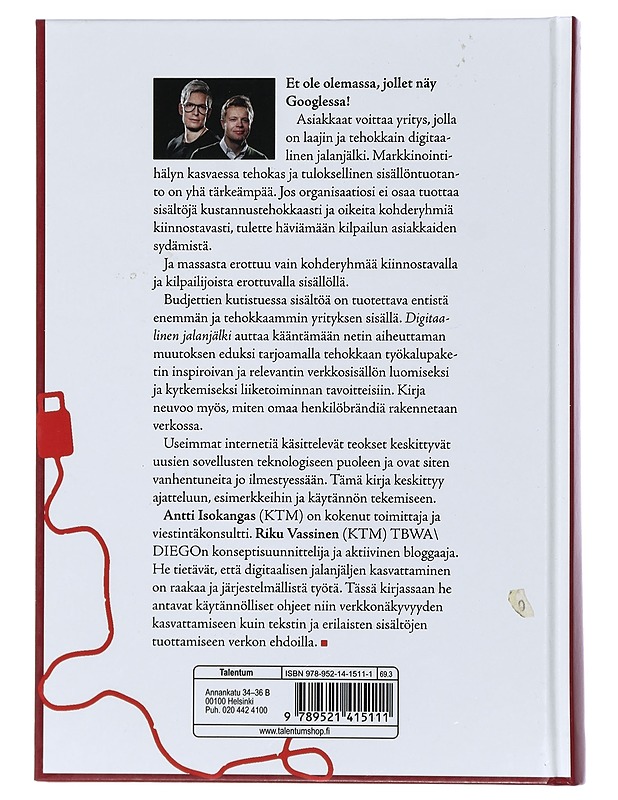 Digitaalinen jalanjälki - Isokangas, Antti - Tietokirjat ja oppaat - 10105408321 - 1