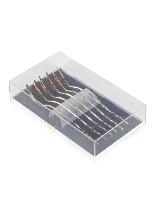 MIETTINEN SULO OY Ruusu kahvilusikat, 6 kpl - Aterimet - 10105408331 - 0