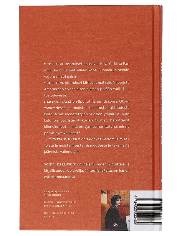 14 tuntia takaisin - Sonja Karlsson - Romaanit ja novellit - 10105408356 - 1