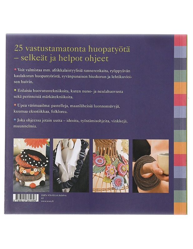 Huovuta koruja! : 25 erilaisilla helpoilla huovutusmenetelmillä tehtävää korua - Searle, Teresa - Tietokirjat ja oppaat - 10105408390 - 1