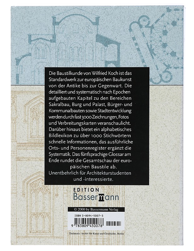 Baustil Kunde 1 & 2 -Wilfried Koch - Tietokirjat ja oppaat - 10105408411 - 1