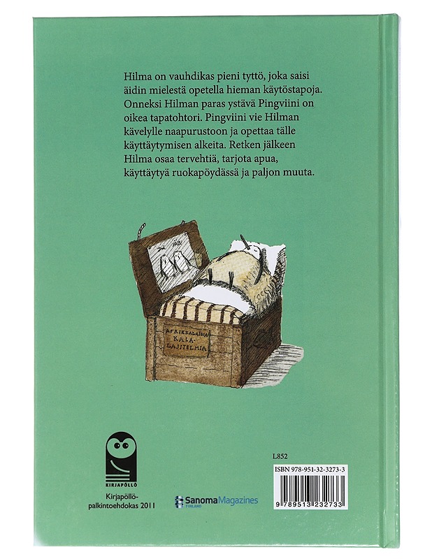 Hilma ja pingviini - Parvela, Timo - Lastenkirjat - 10105408438 - 1