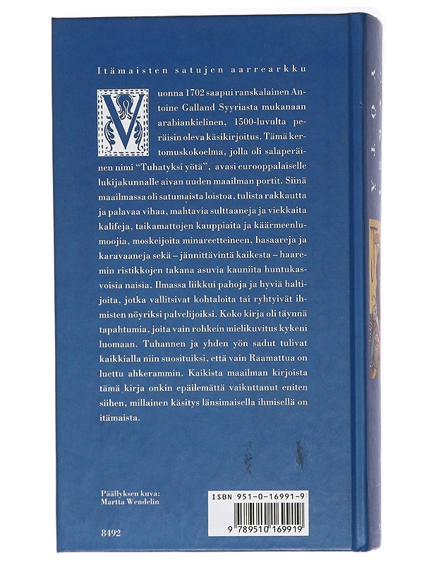 Tuhat ja yksi yötä : kolme osaa - Hollo, J. A. - Romaanit ja novellit - 10105408476 - 1