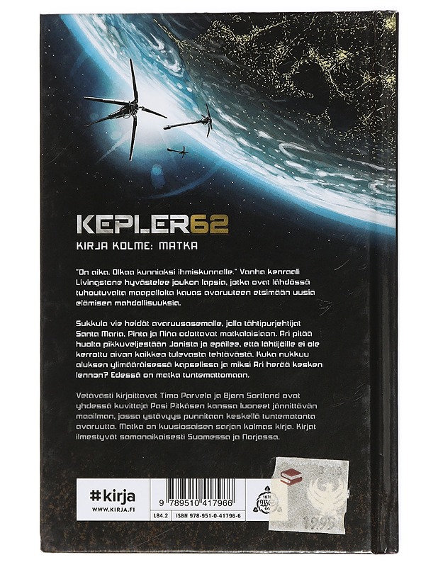 Kepler62. Kirja kolme, Matka - Parvela, Timo - Lastenkirjat - 10105408481 - 1